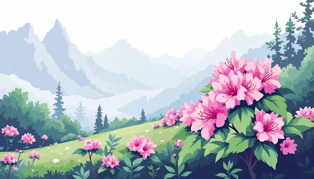 Almrausch (Rhododendron hirsutum): Alpin richtig pflanzen